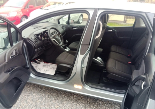 Opel Meriva cena 24900 przebieg: 122000, rok produkcji 2012 z Tarnobrzeg małe 154